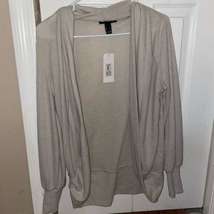 Tan cardigan, super soft